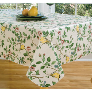 oval tablecloth tablecloths shaped linder vinyl wayfair